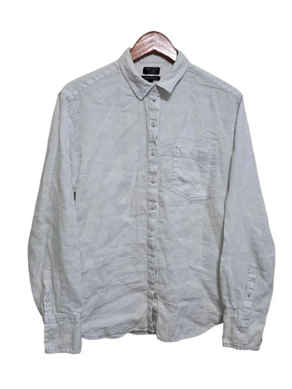 J. Crew Garcon Classic Button Up Shirt in Baird McNutt Irish Linen Size 10